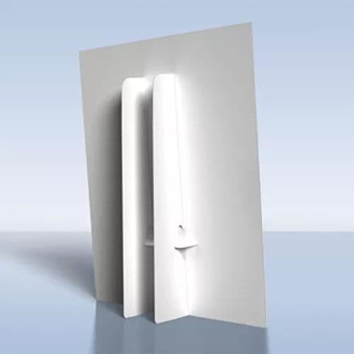 Panel de cartón pluma reciclable